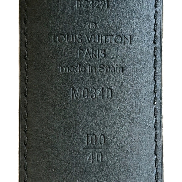 Louis Vuitton 3D Damier Infini recto 2023 Reversible LV Initiales 40MM 100/40 - Picture 6 of 8